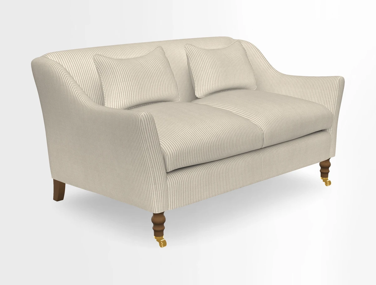 Cromer 3 Seater Sofa in RHS Botanicals Henry Moon Lions Tail Terracotta