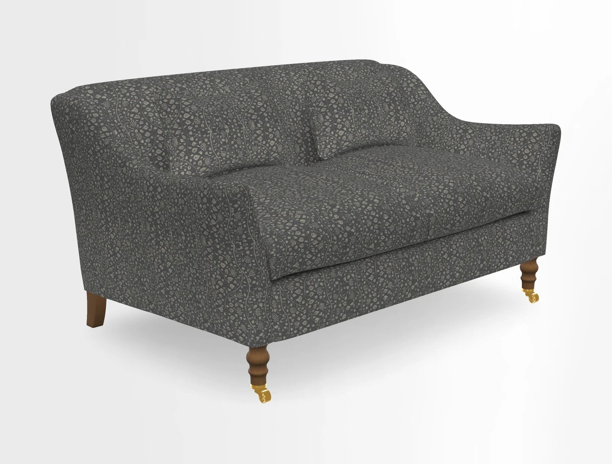 Cromer 3 Seater Sofa in RHS Botanicals Henry Moon Lions Tail Terracotta