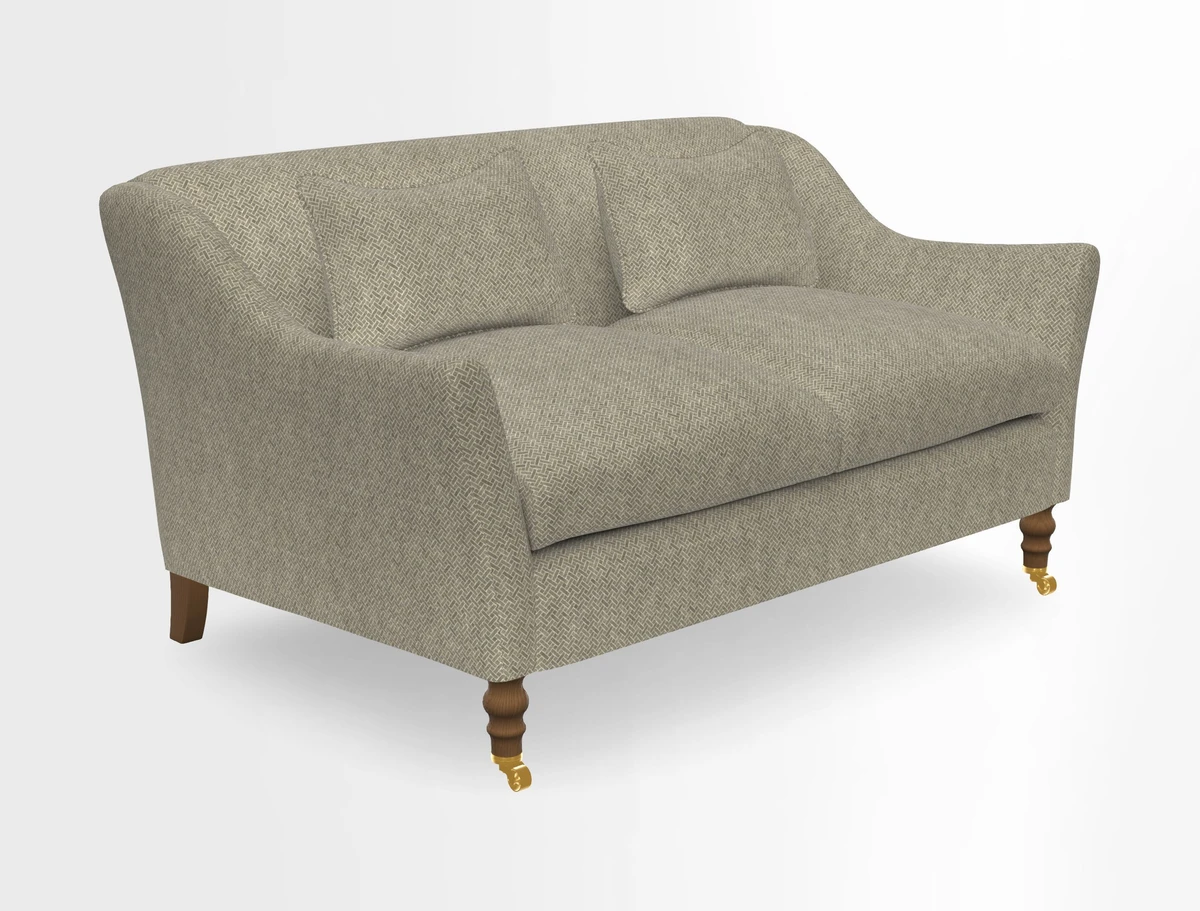 Cromer 3 Seater Sofa in RHS Botanicals Henry Moon Lions Tail Terracotta