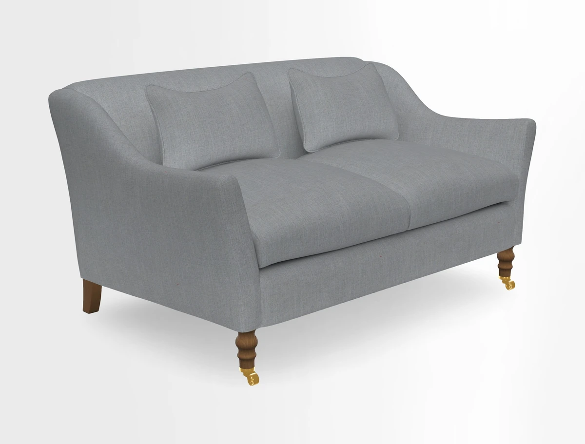Cromer 3 Seater Sofa in RHS Botanicals Henry Moon Lions Tail Terracotta
