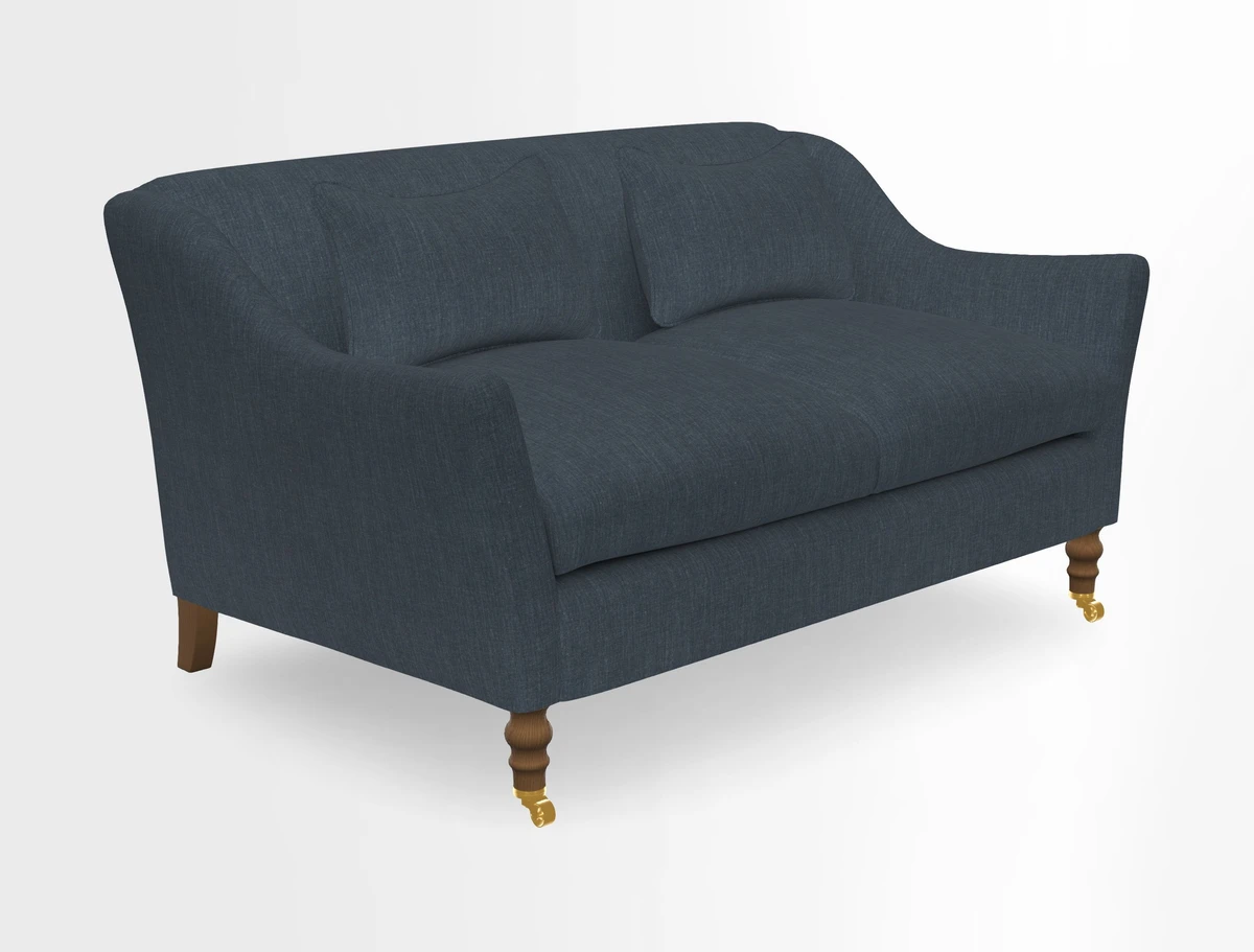 Cromer 3 Seater Sofa in RHS Botanicals Henry Moon Lions Tail Terracotta