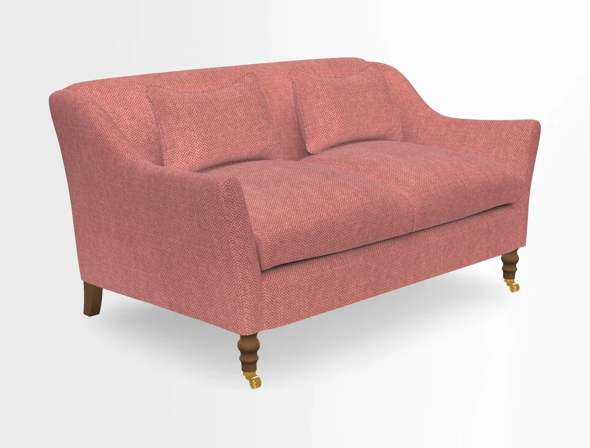 Cromer 3 Seater Sofa in RHS Botanicals Henry Moon Lions Tail Terracotta