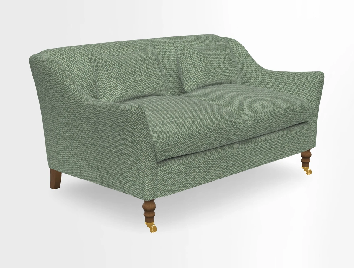 Cromer 3 Seater Sofa in RHS Botanicals Henry Moon Lions Tail Terracotta