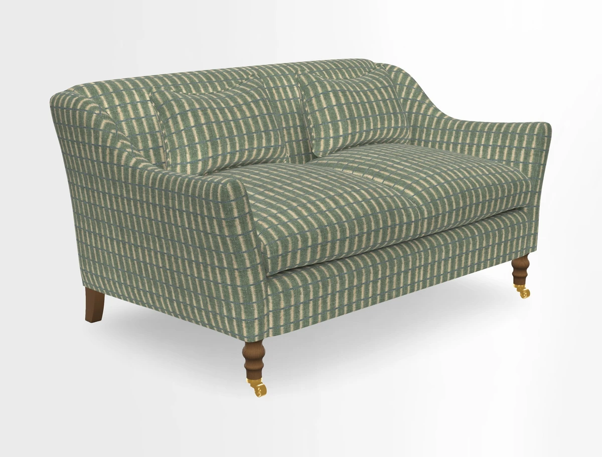 Cromer 3 Seater Sofa in RHS Botanicals Henry Moon Lions Tail Terracotta