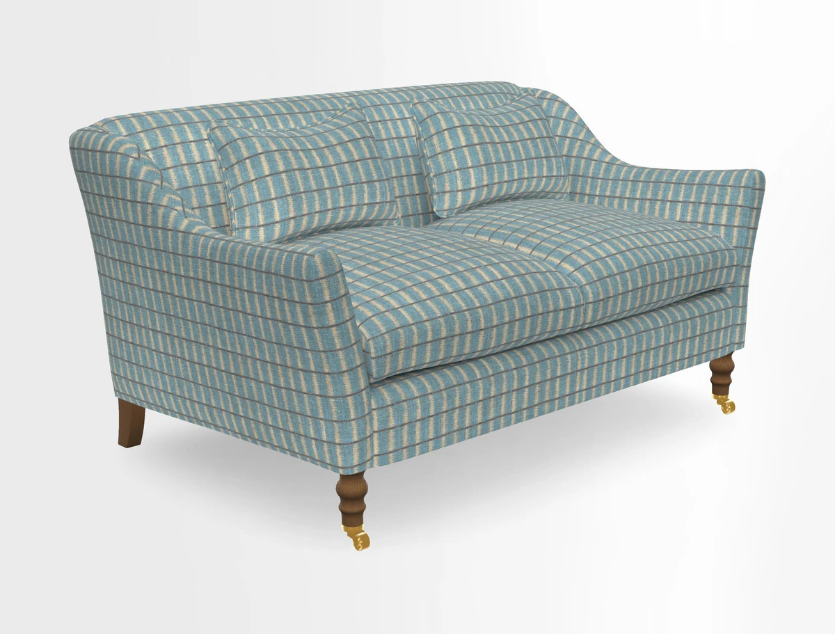 Cromer 3 Seater Sofa in RHS Botanicals Henry Moon Lions Tail Terracotta