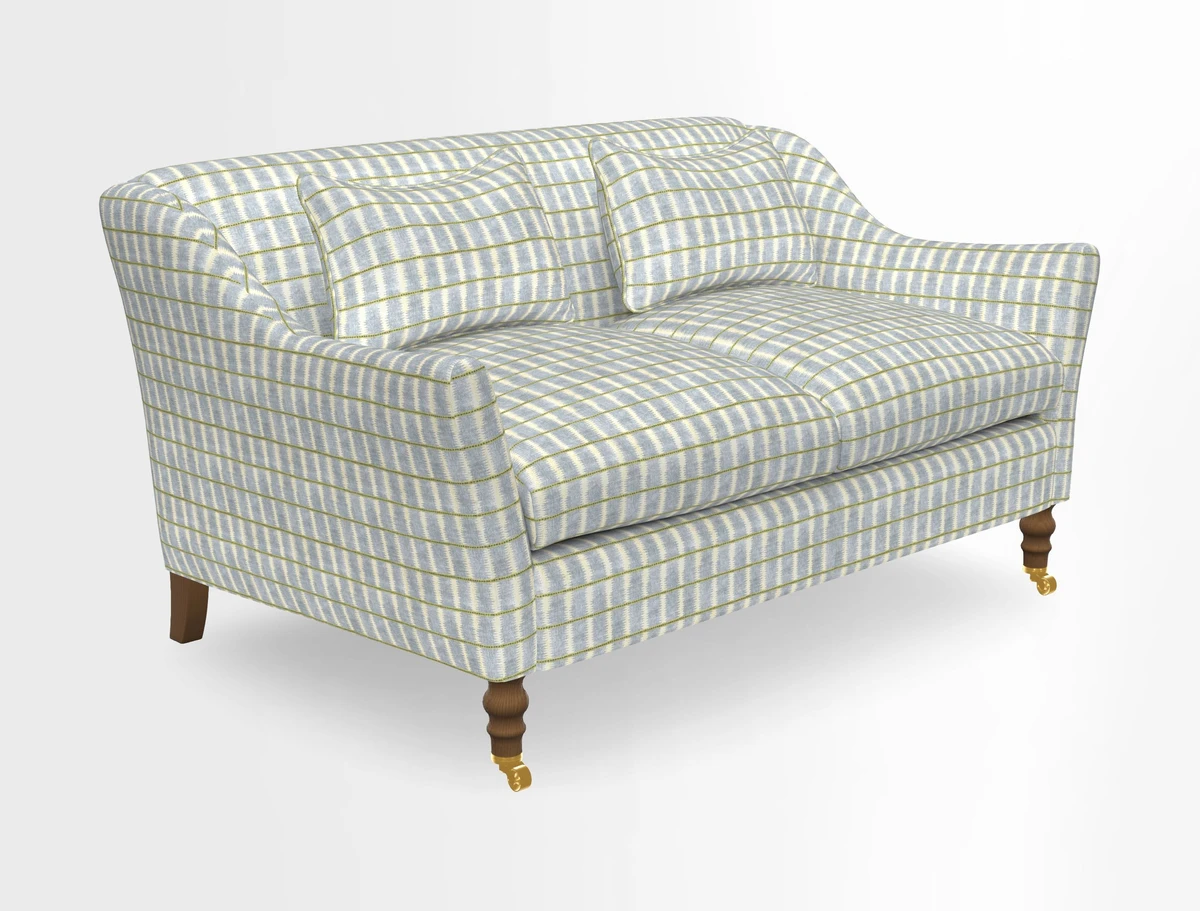 Cromer 3 Seater Sofa in RHS Botanicals Henry Moon Lions Tail Terracotta