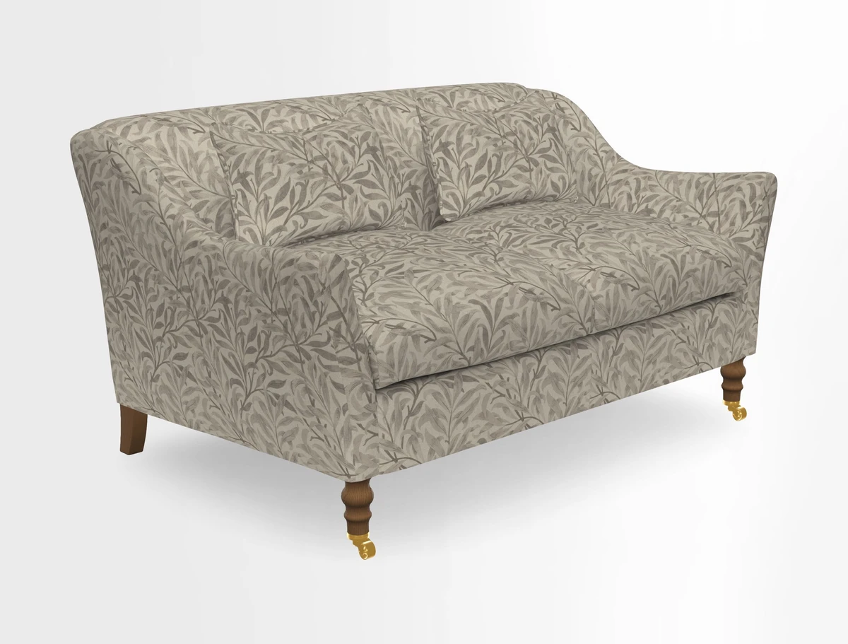 Cromer 3 Seater Sofa in RHS Botanicals Henry Moon Lions Tail Terracotta