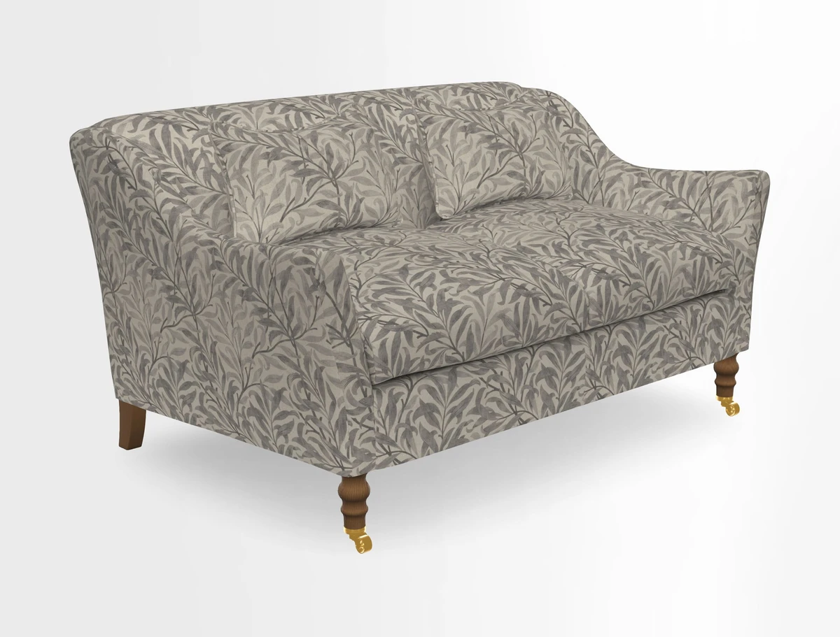 Cromer 3 Seater Sofa in RHS Botanicals Henry Moon Lions Tail Terracotta