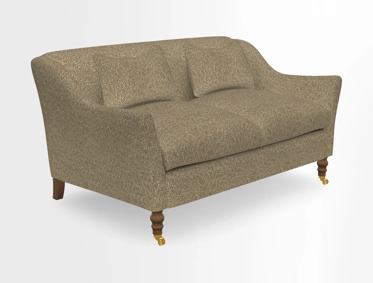 Cromer 3 Seater Sofa in RHS Botanicals Henry Moon Lions Tail Terracotta