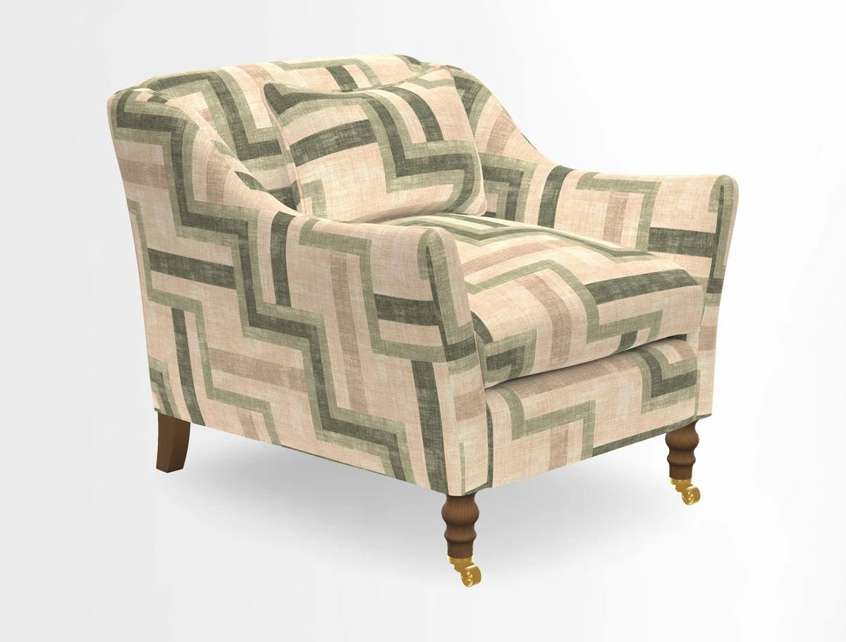 Cromer Chair in Two Tone Plain Biscuit