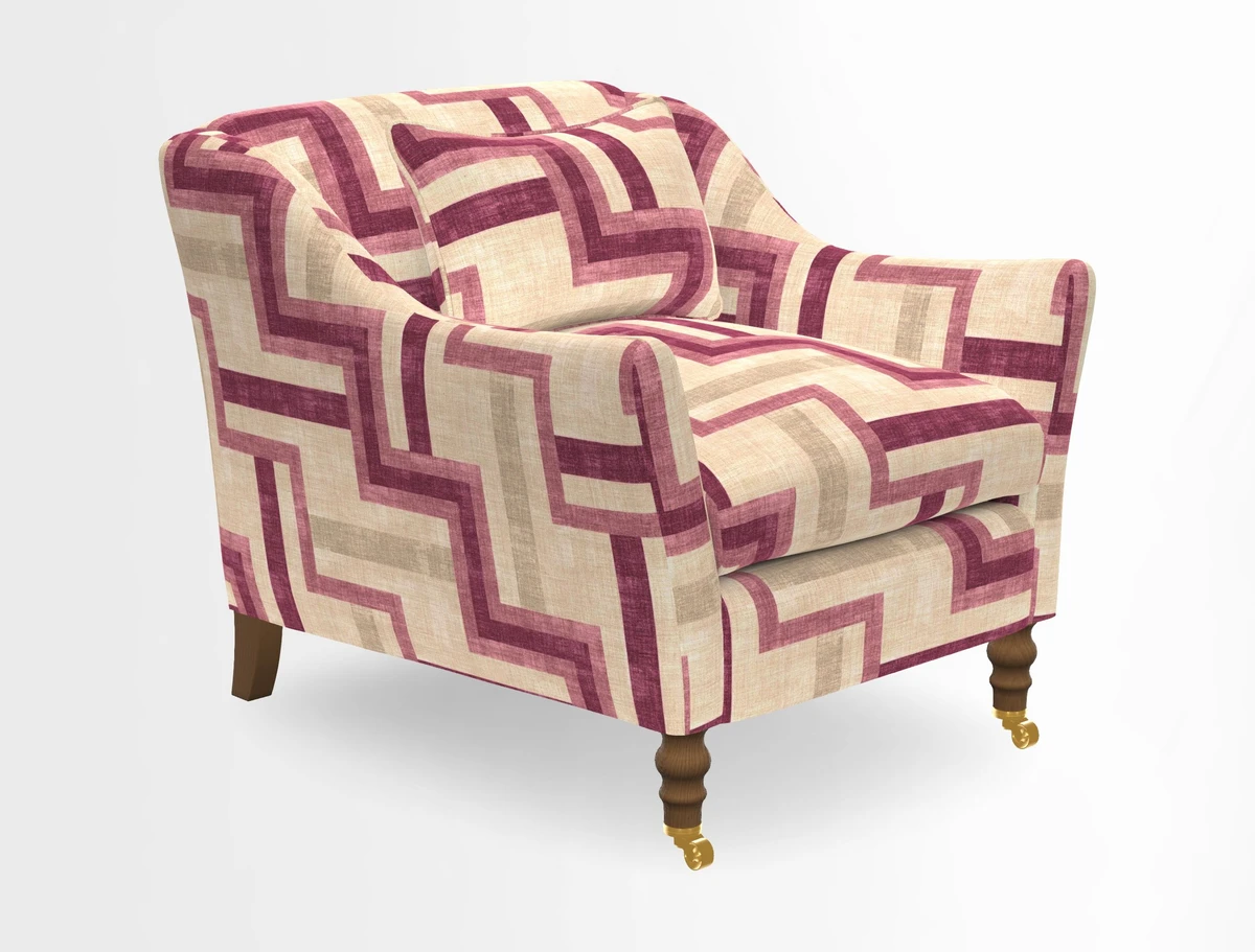 Cromer Chair in Two Tone Plain Biscuit