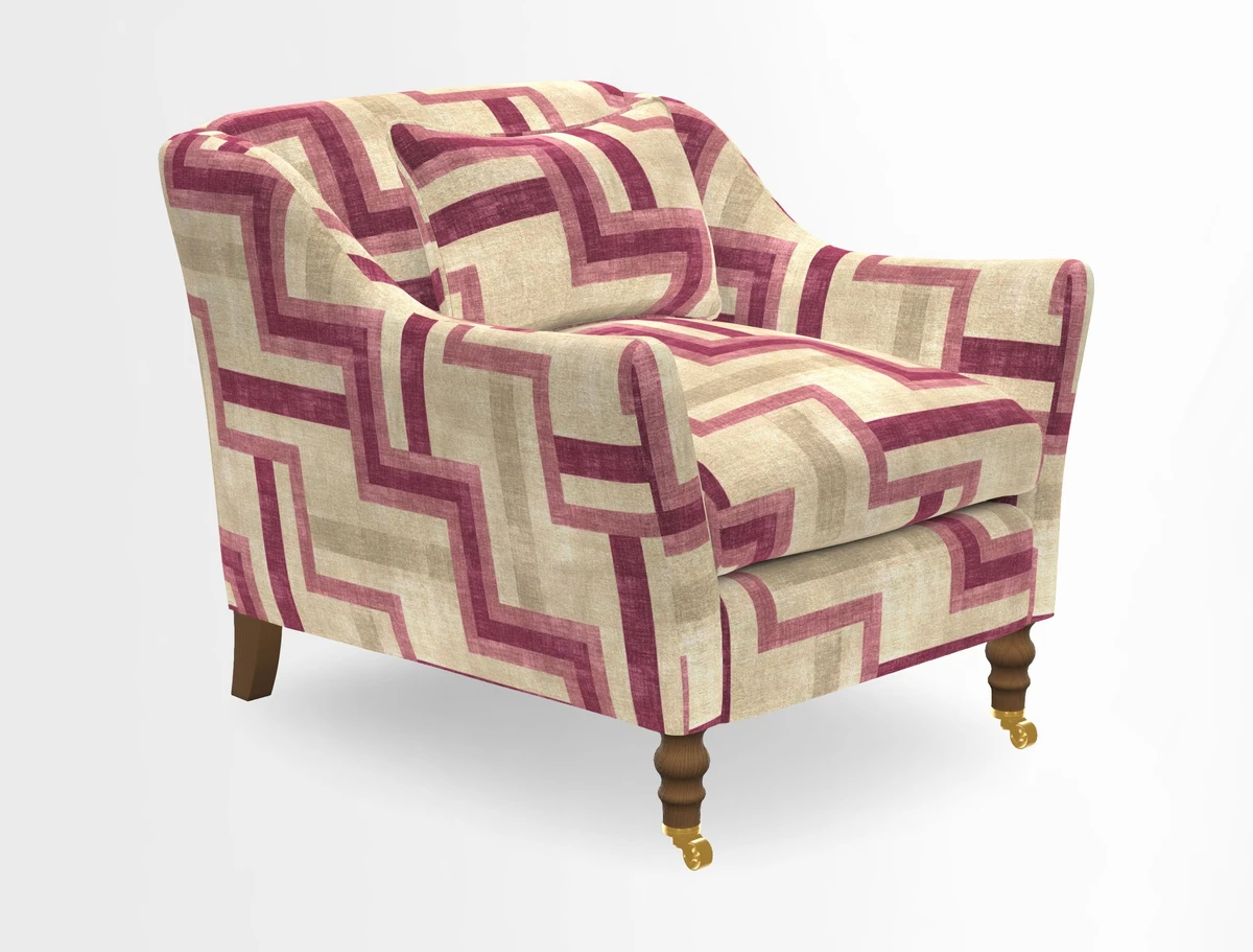 Cromer Chair in Two Tone Plain Biscuit
