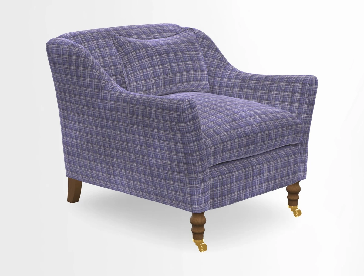 Cromer Chair in Two Tone Plain Biscuit