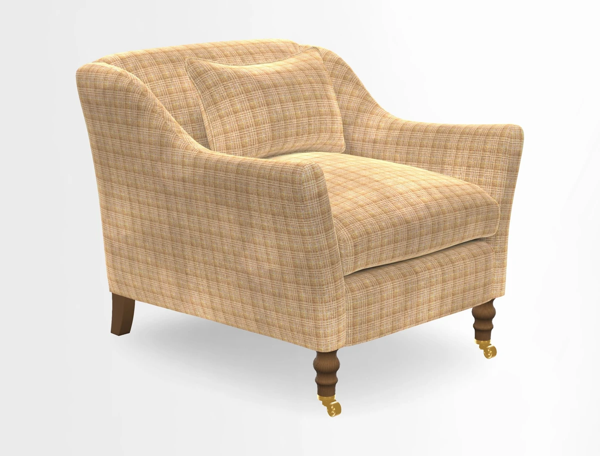 Cromer Chair in Two Tone Plain Biscuit