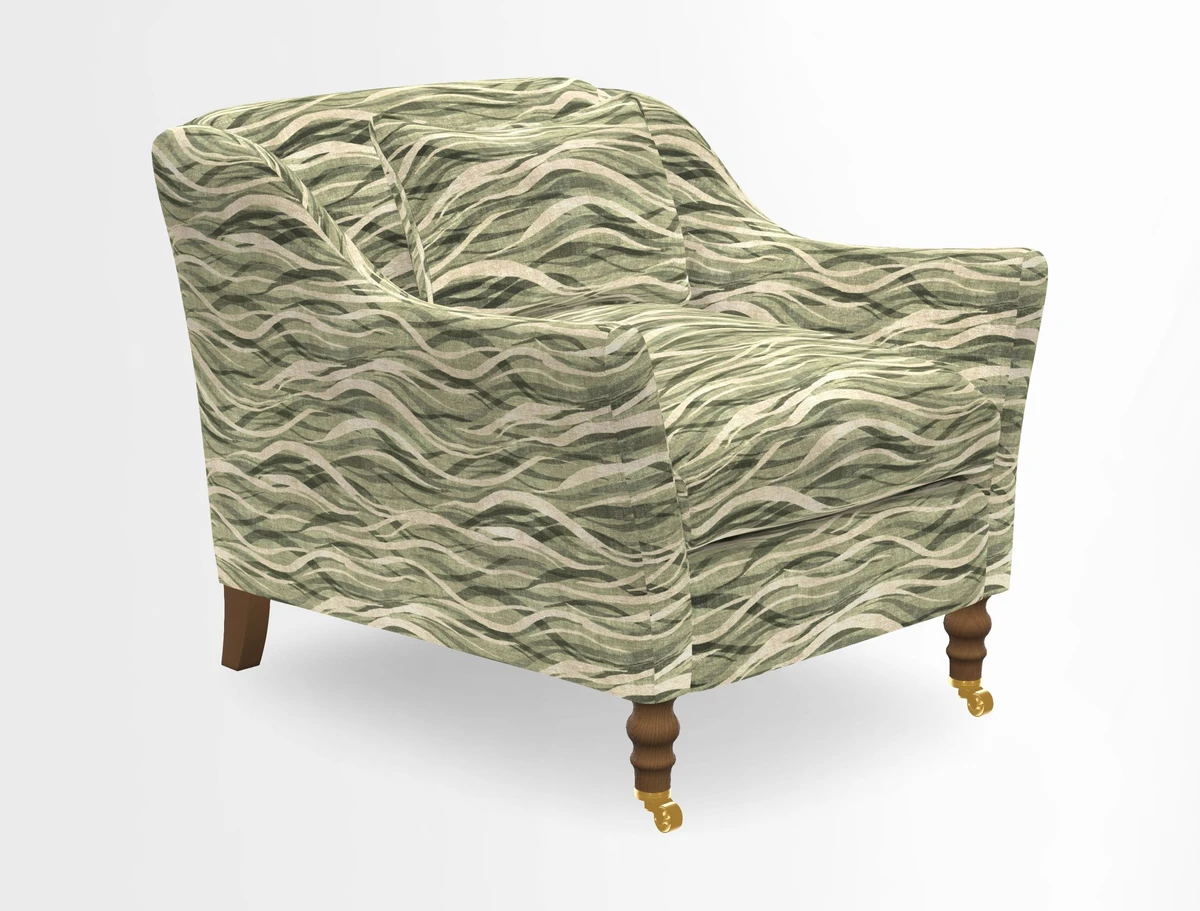 Cromer Chair in Two Tone Plain Biscuit