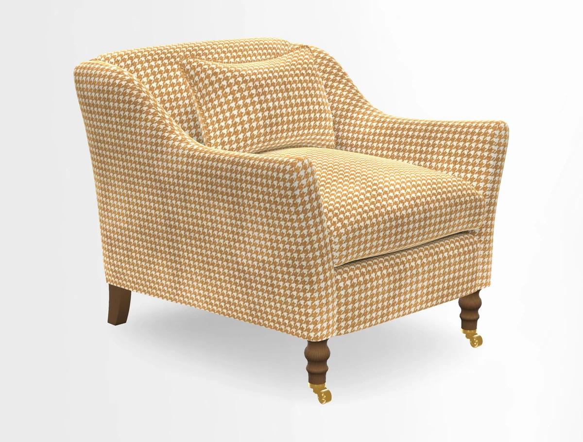 Cromer Chair in Two Tone Plain Biscuit