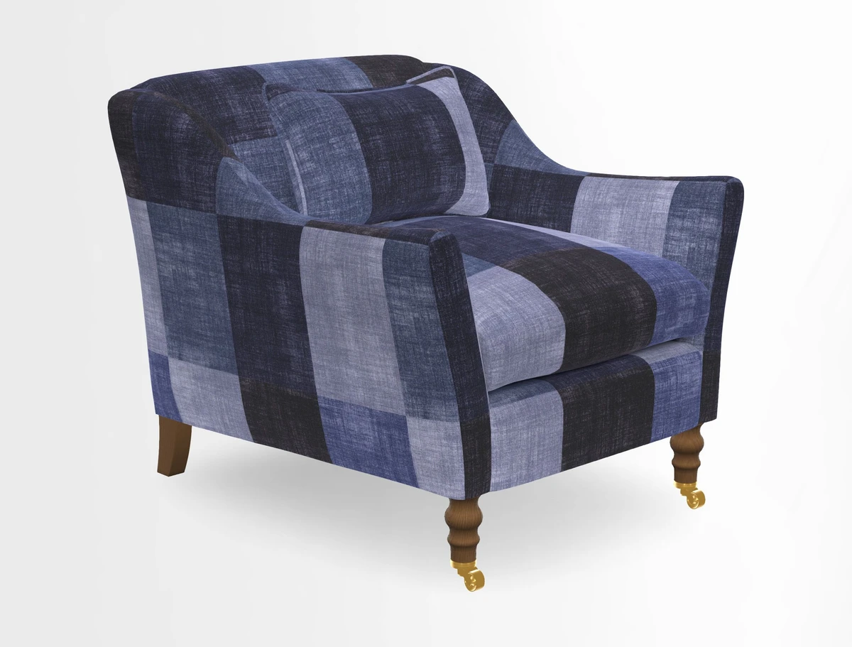 Cromer Chair in Two Tone Plain Biscuit