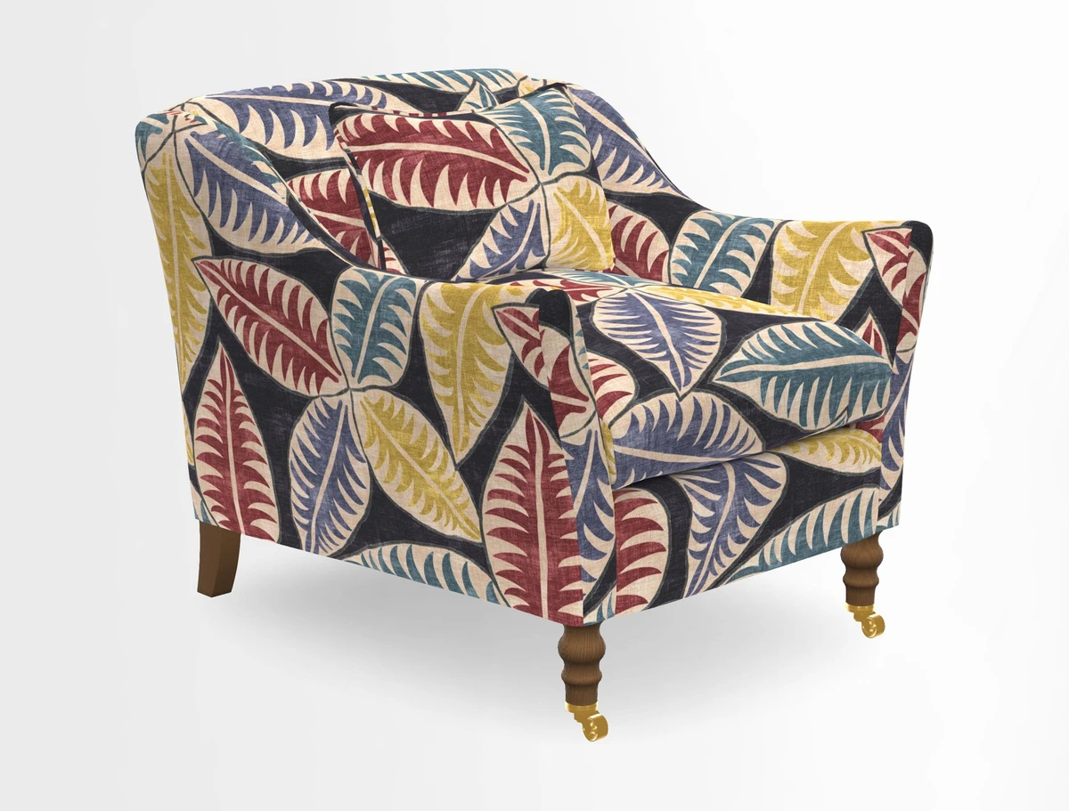 Cromer Chair in Two Tone Plain Biscuit