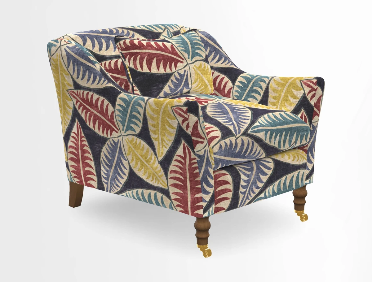 Cromer Chair in Two Tone Plain Biscuit