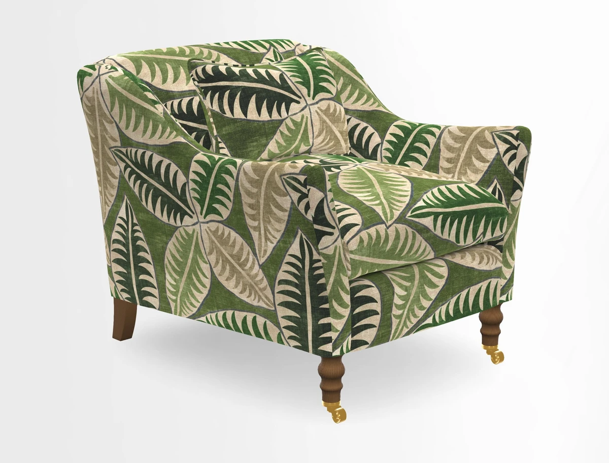 Cromer Chair in Two Tone Plain Biscuit