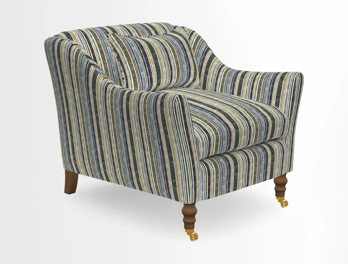 Cromer Chair in Two Tone Plain Biscuit