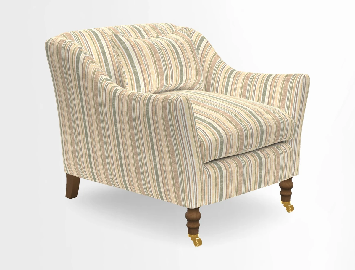Cromer Chair in Two Tone Plain Biscuit
