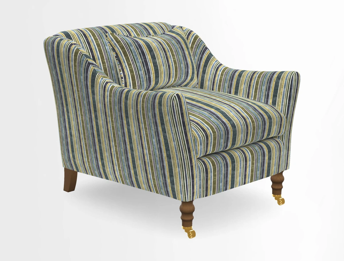 Cromer Chair in Two Tone Plain Biscuit
