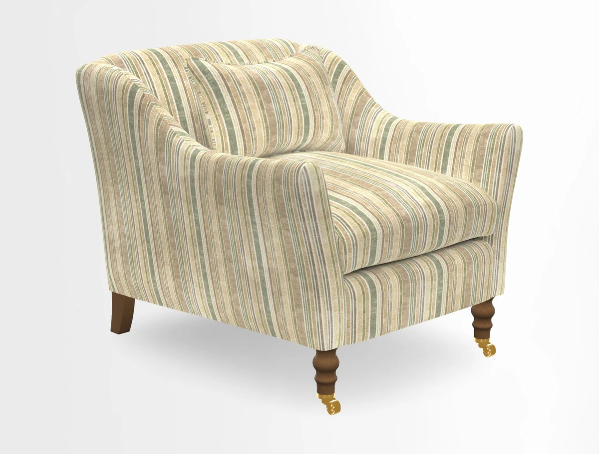 Cromer Chair in Two Tone Plain Biscuit