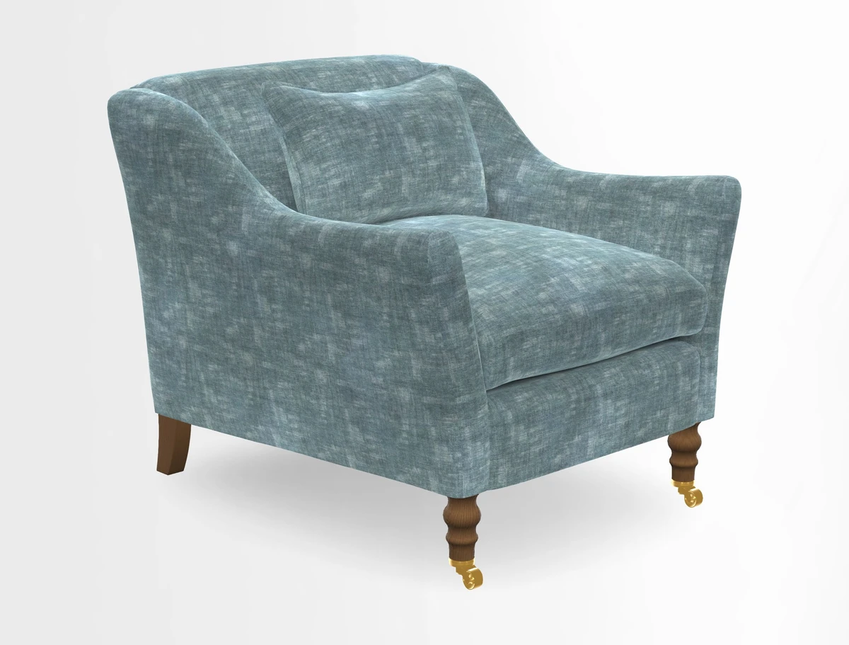 Cromer Chair in Two Tone Plain Biscuit