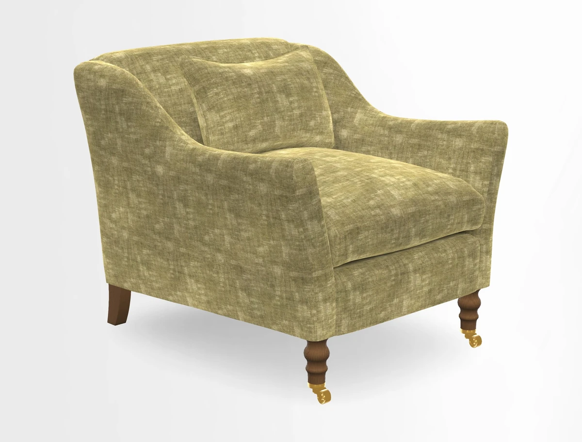 Cromer Chair in Two Tone Plain Biscuit