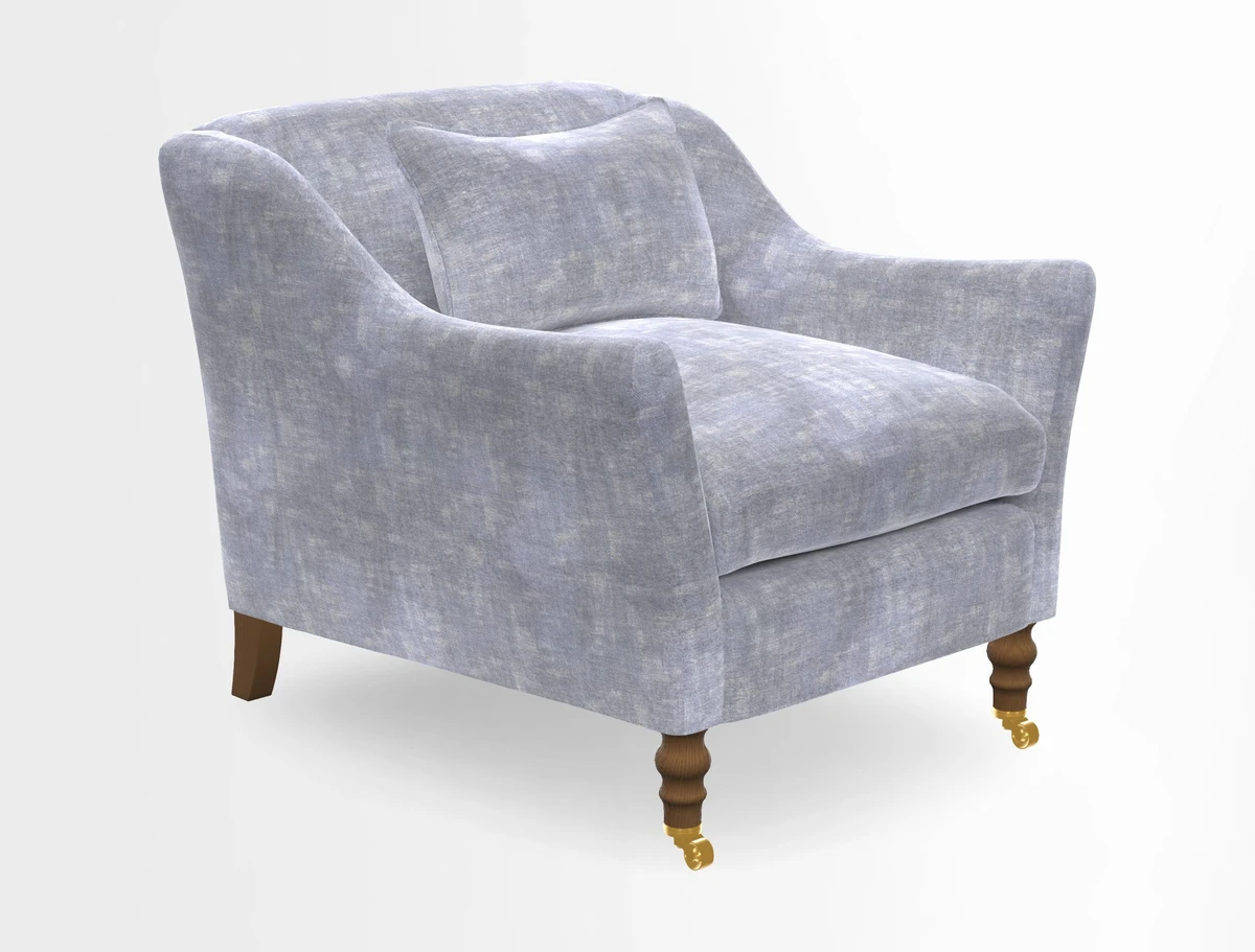 Cromer Chair in Two Tone Plain Biscuit