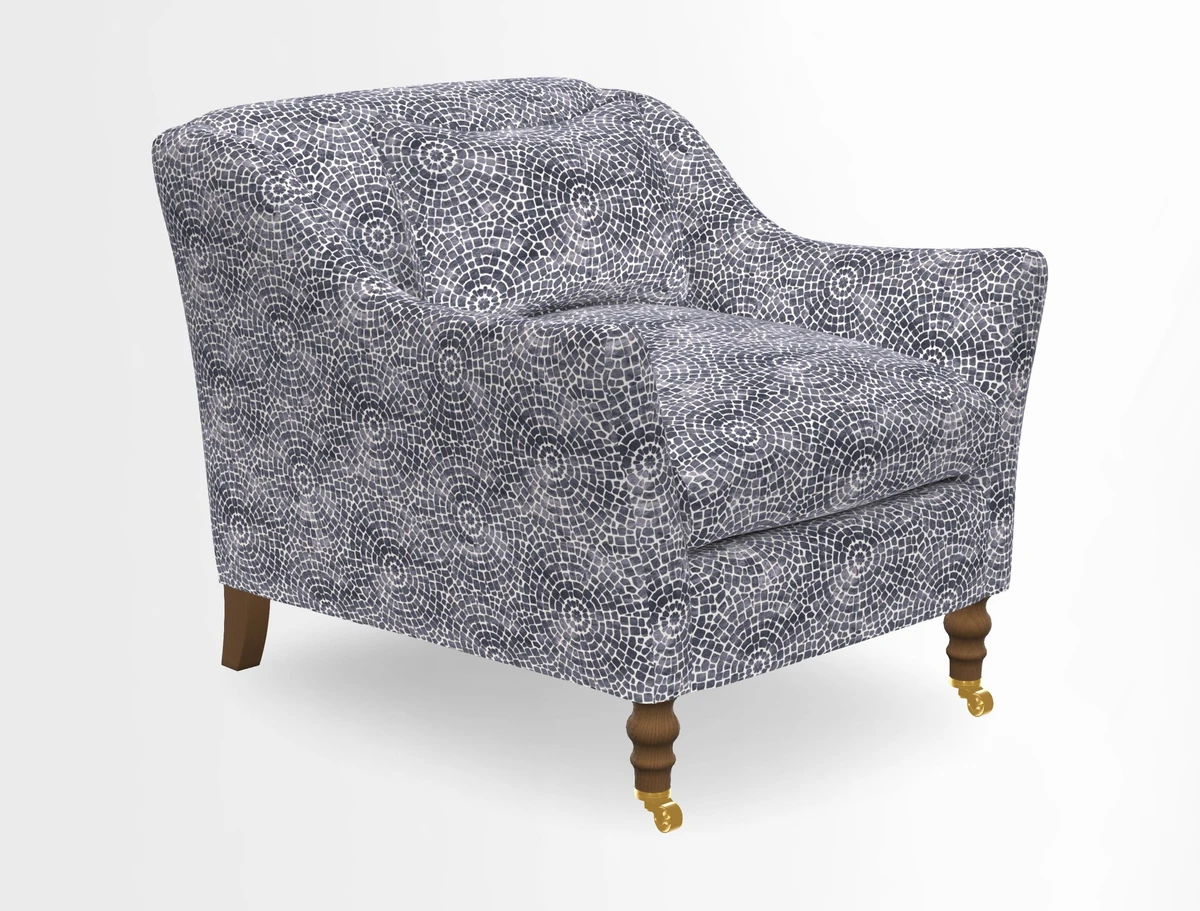Cromer Chair in Two Tone Plain Biscuit