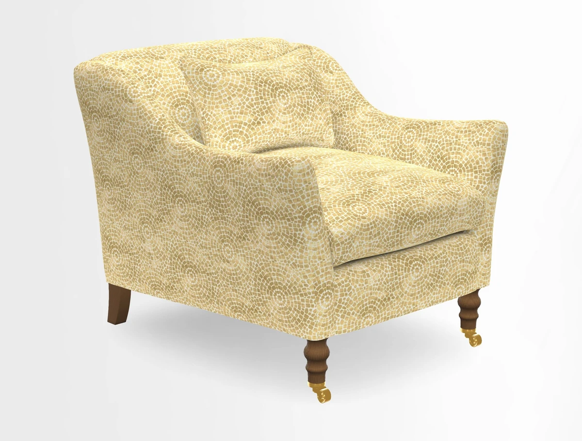 Cromer Chair in Two Tone Plain Biscuit