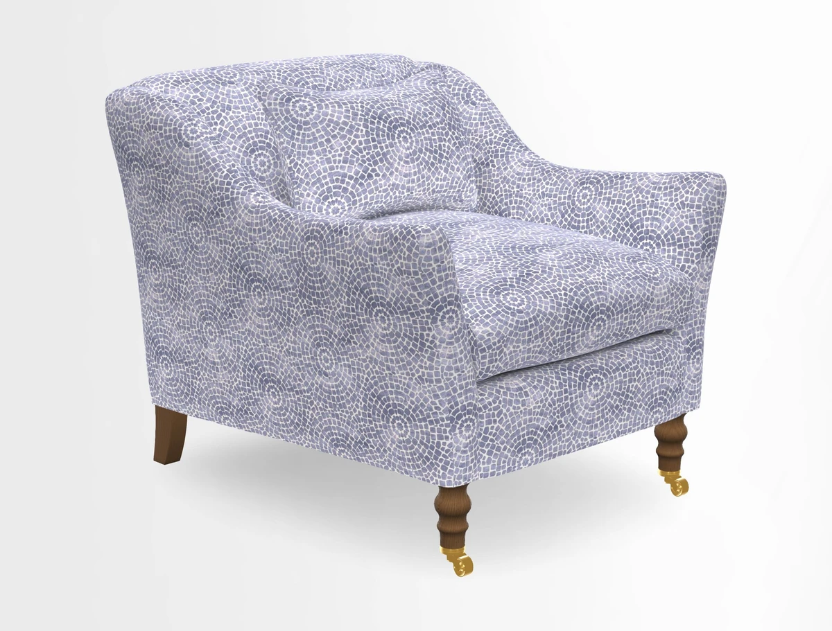 Cromer Chair in Two Tone Plain Biscuit