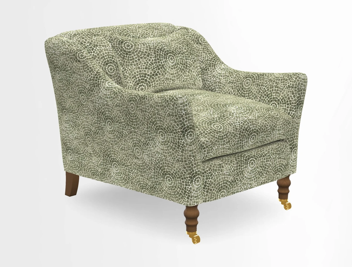 Cromer Chair in Two Tone Plain Biscuit