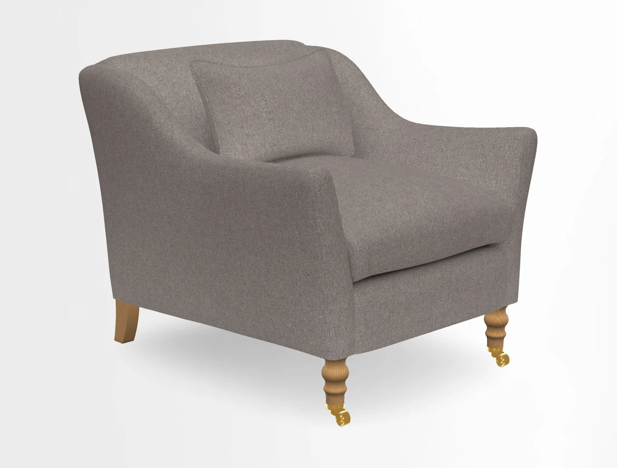 Cromer Chair in Two Tone Plain Biscuit