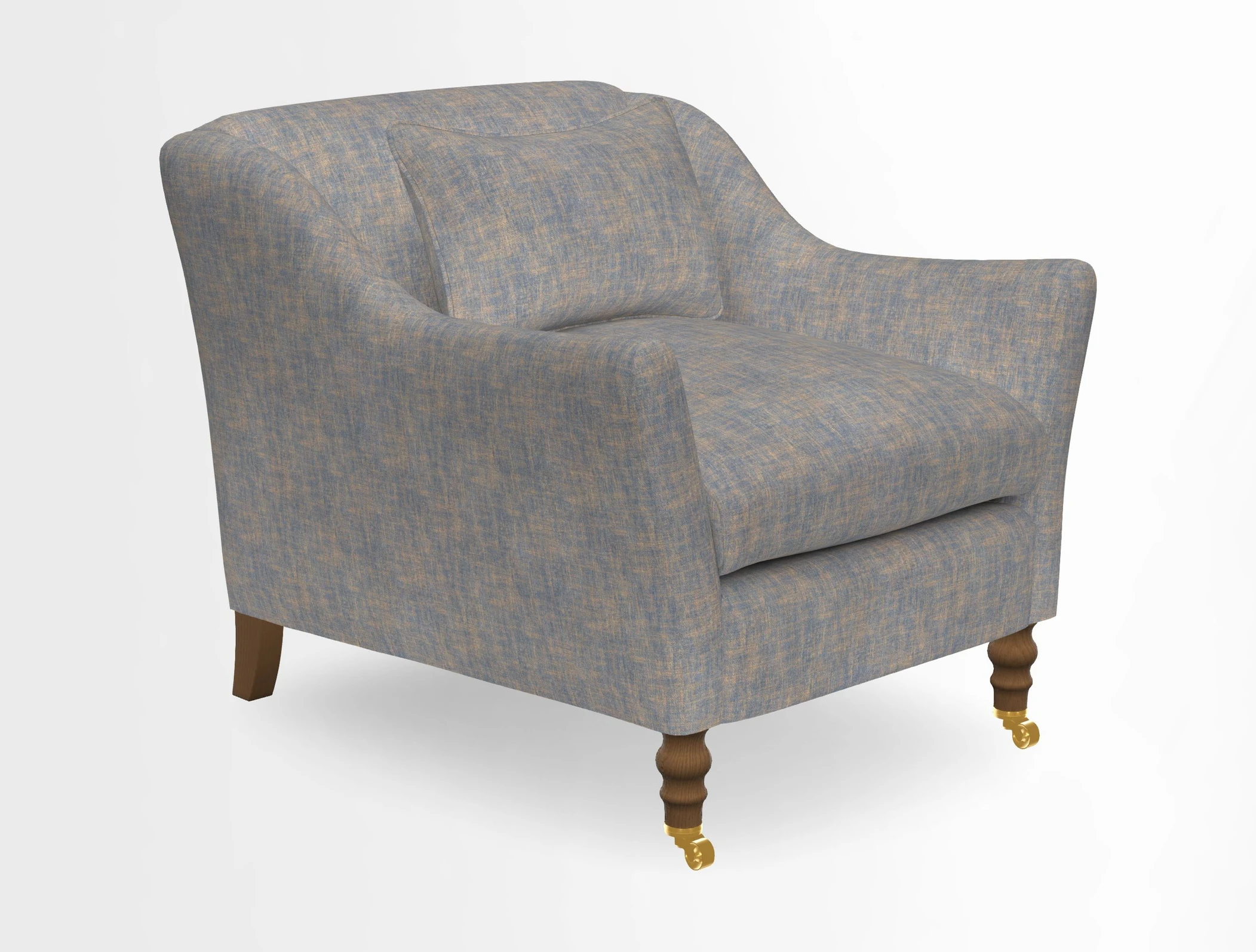 Cromer Chair in Two Tone Plain Biscuit
