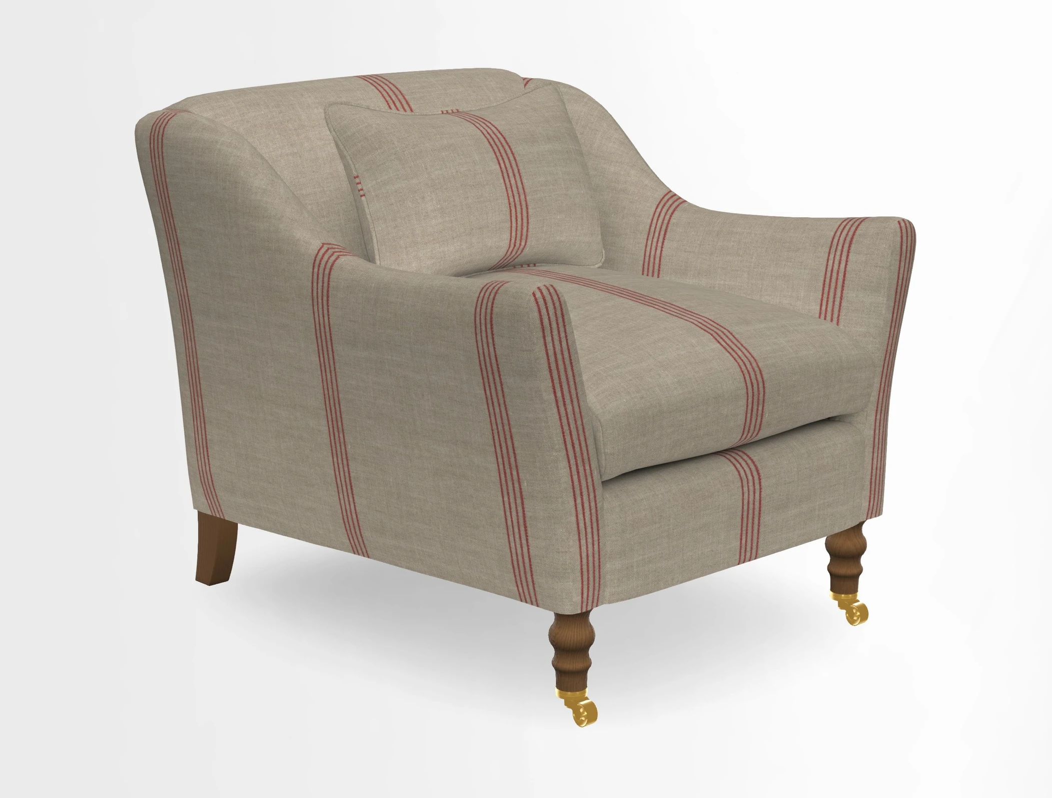 Cromer Chair in Two Tone Plain Biscuit