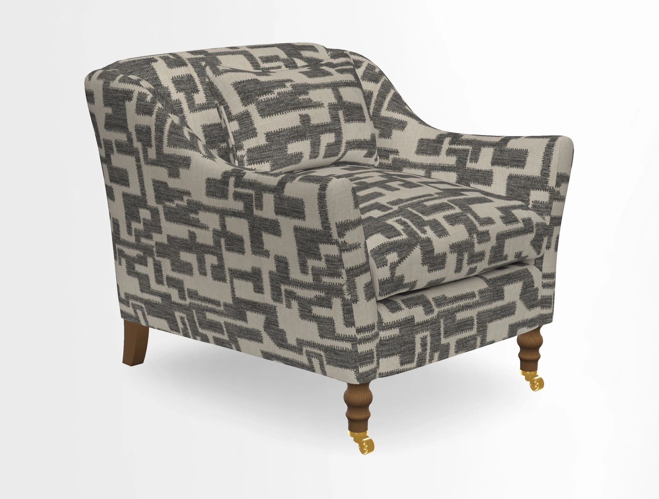 Cromer Chair in Two Tone Plain Biscuit