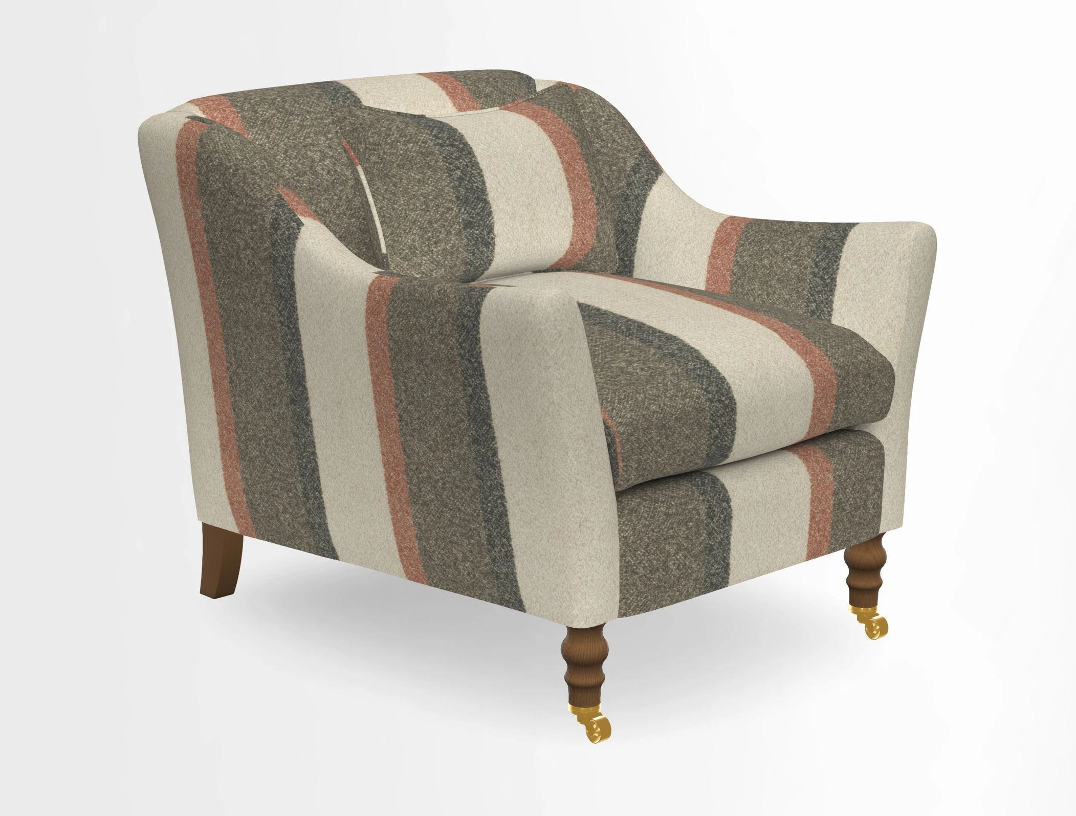 Cromer Chair in Two Tone Plain Biscuit
