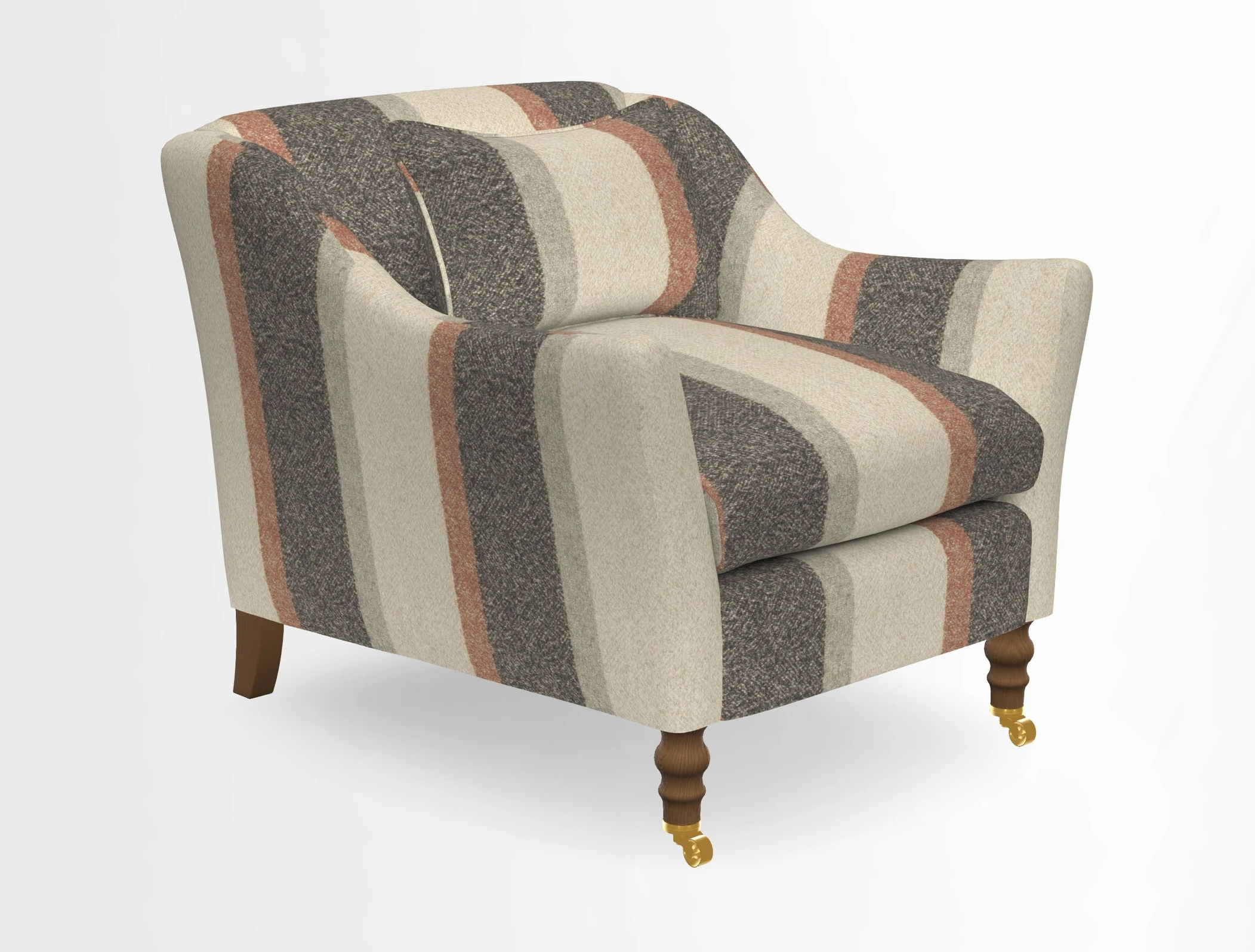 Cromer Chair in Two Tone Plain Biscuit