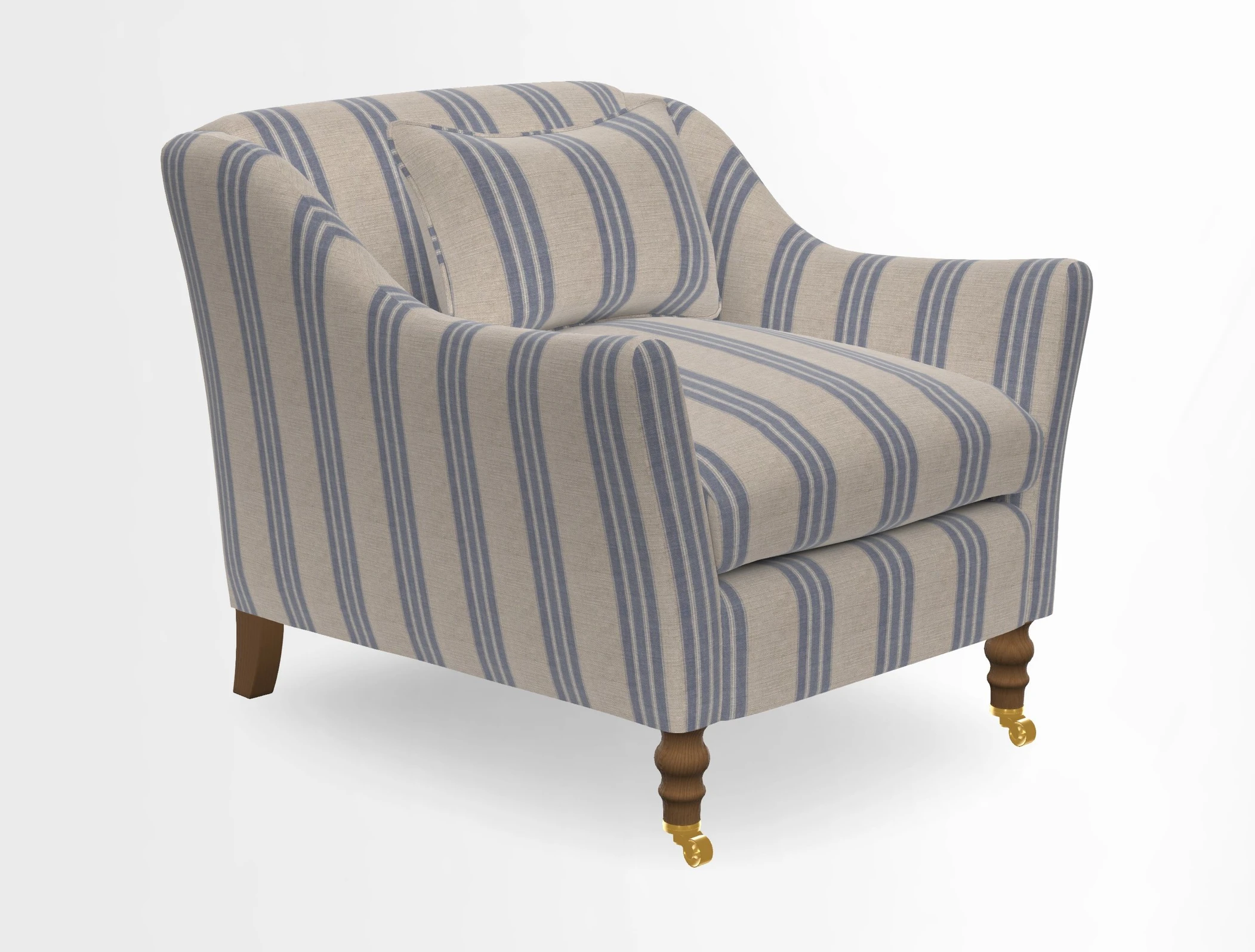 Cromer Chair in Two Tone Plain Biscuit