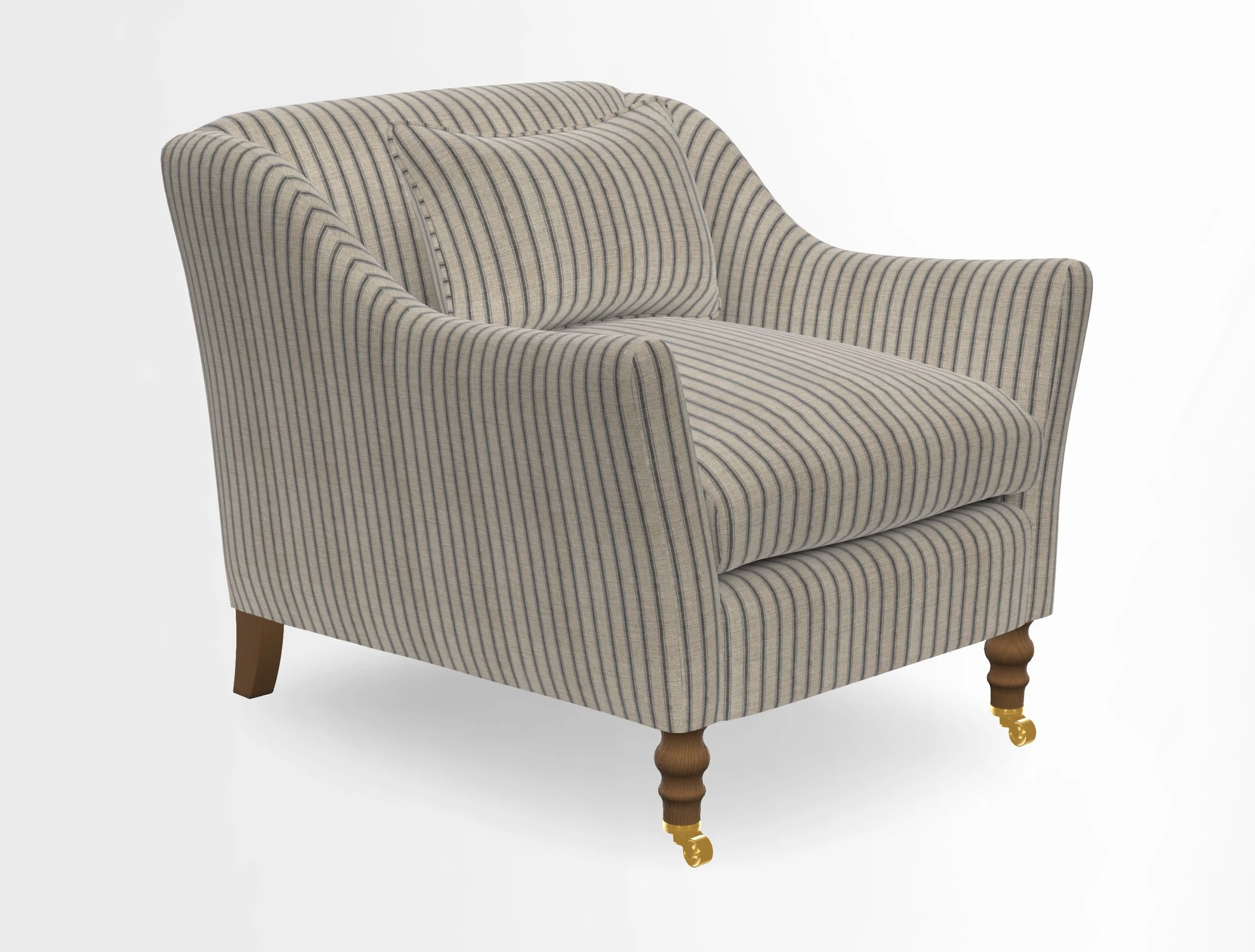 Cromer Chair in Two Tone Plain Biscuit