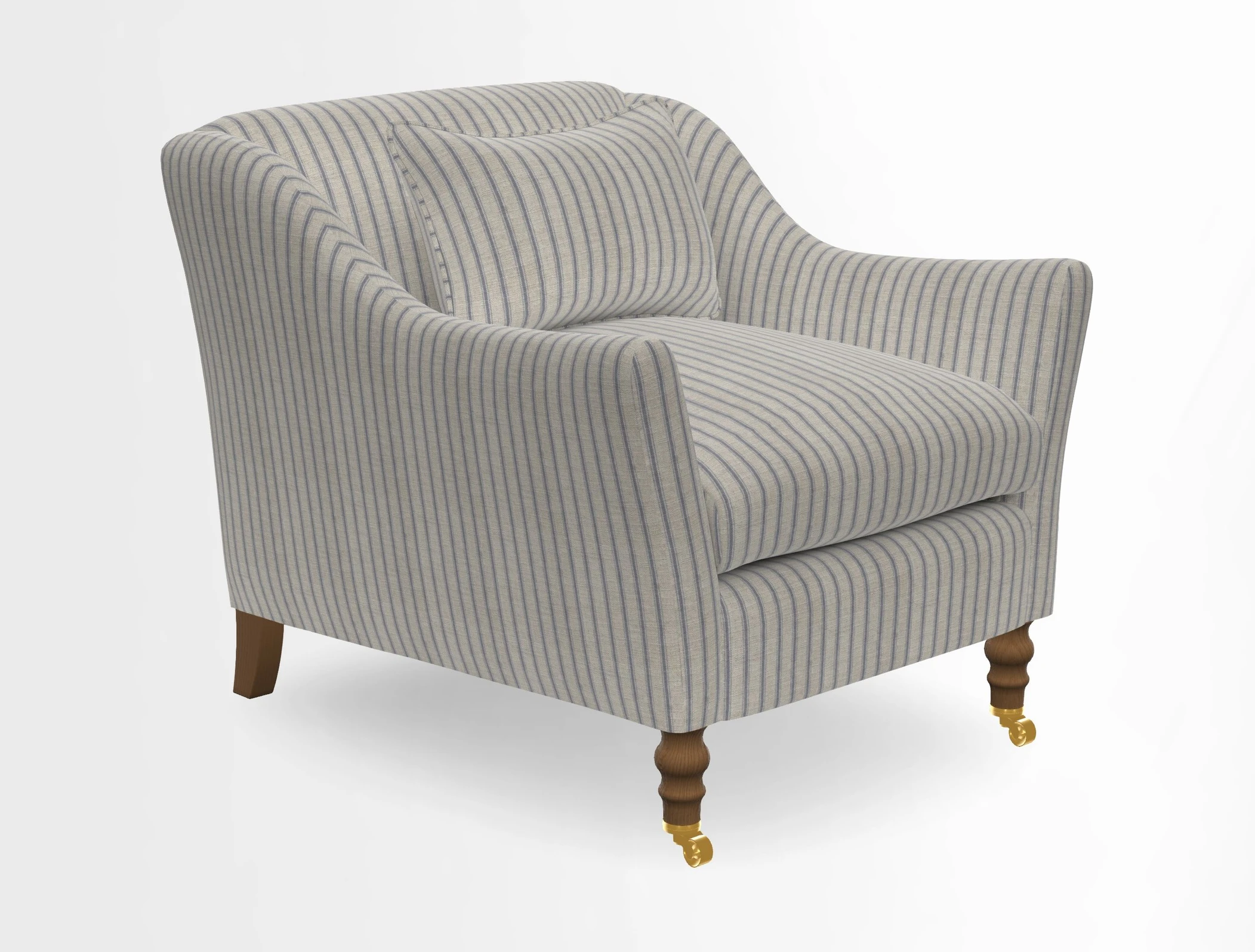 Cromer Chair in Two Tone Plain Biscuit
