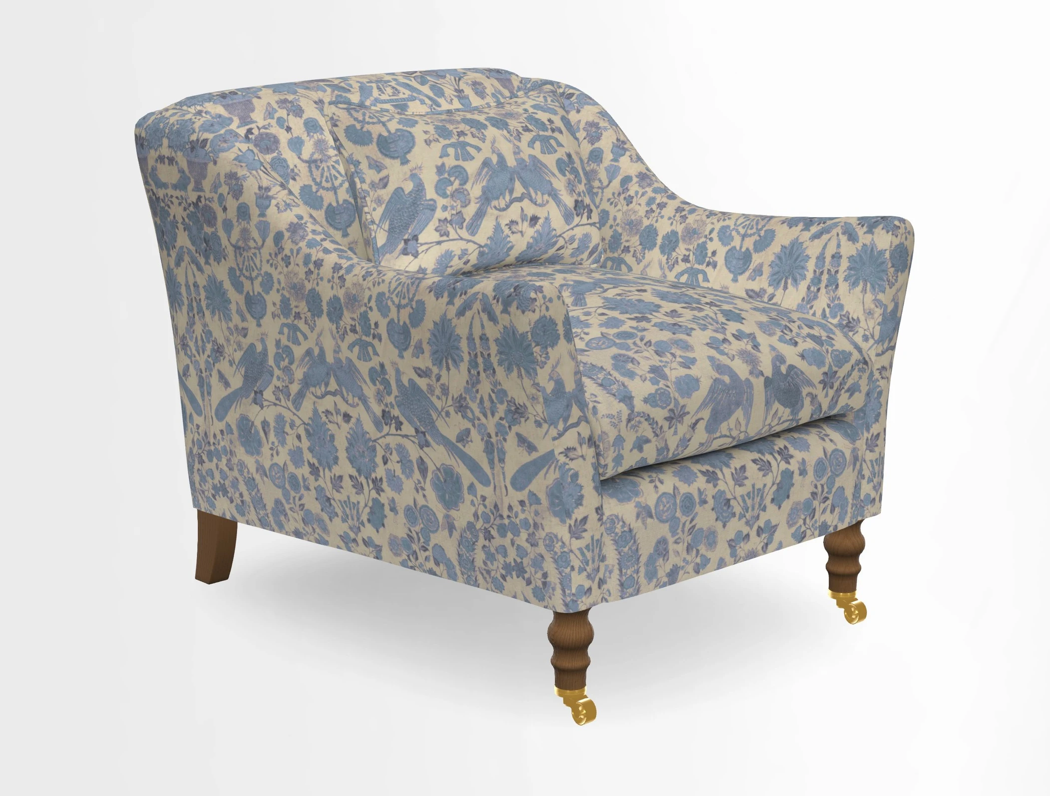 Cromer Chair in Two Tone Plain Biscuit
