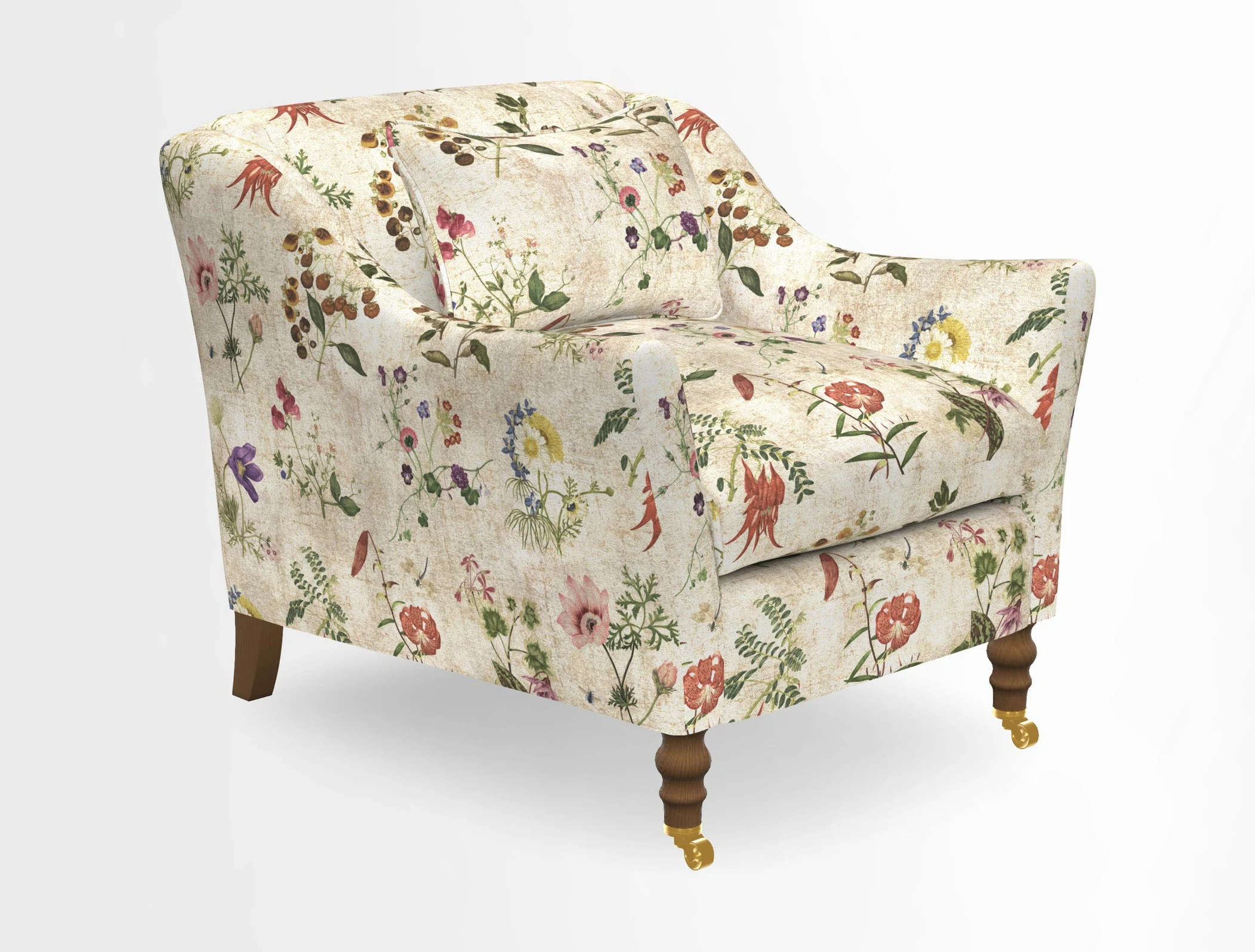 Cromer Chair in Two Tone Plain Biscuit