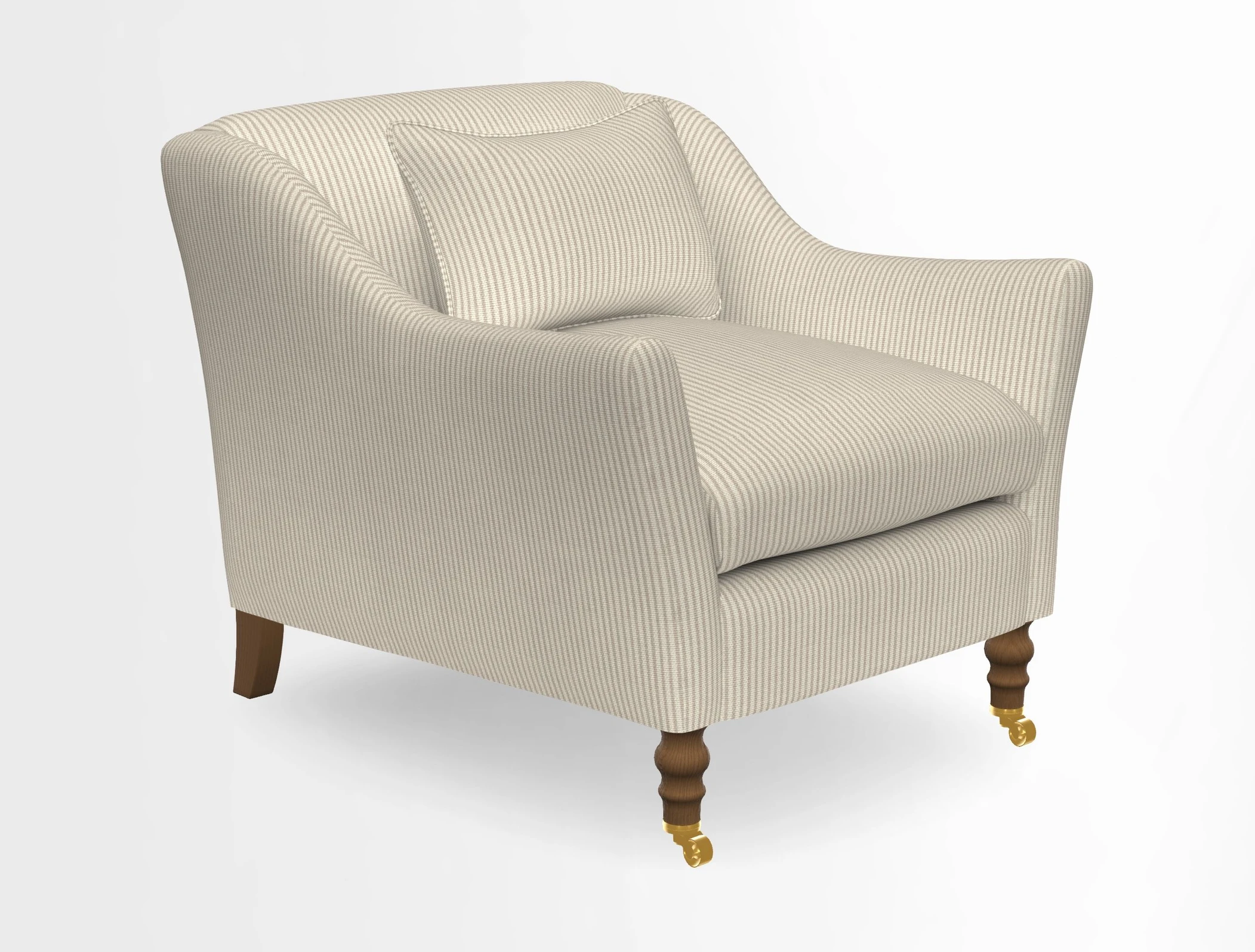 Cromer Chair in Two Tone Plain Biscuit