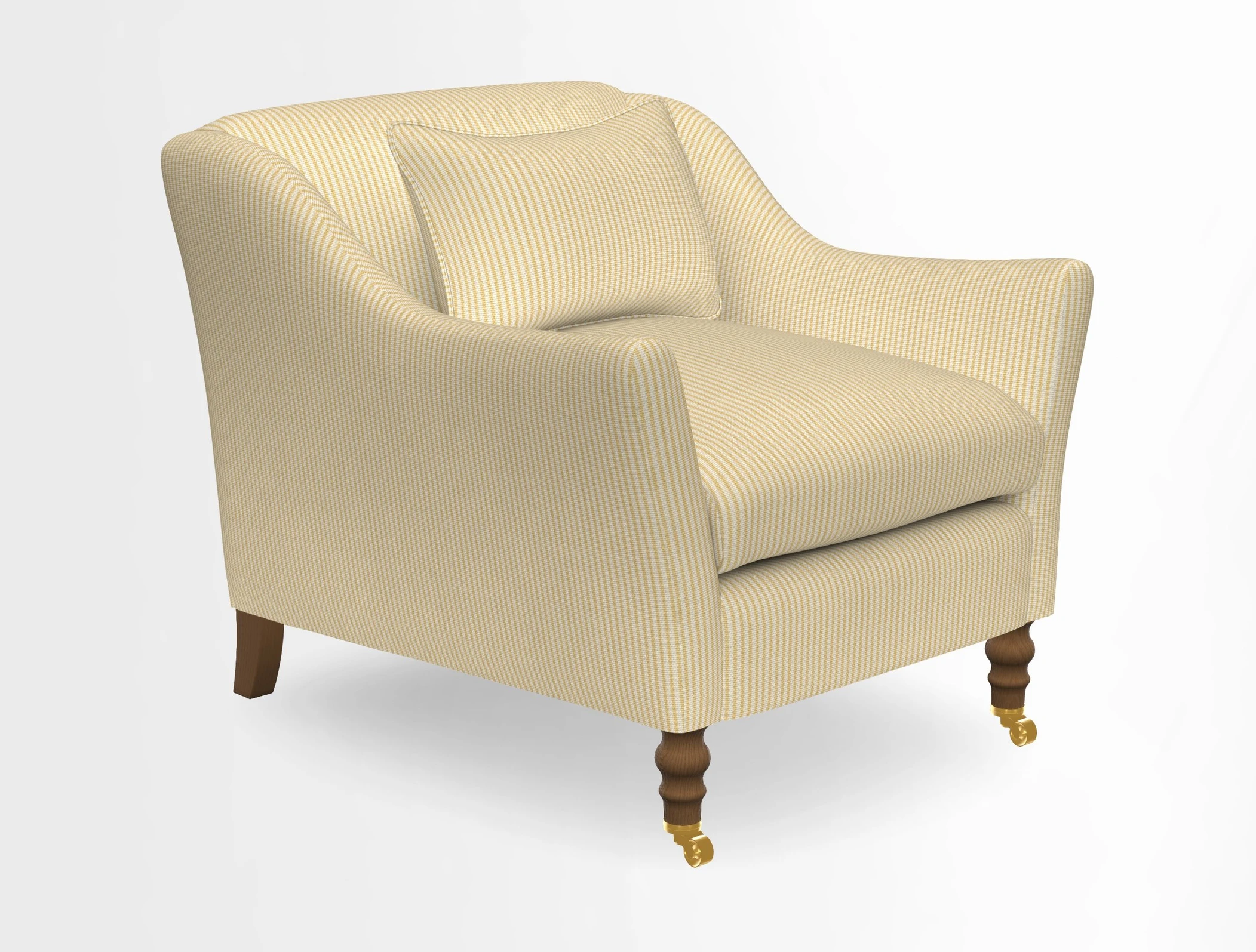 Cromer Chair in Two Tone Plain Biscuit