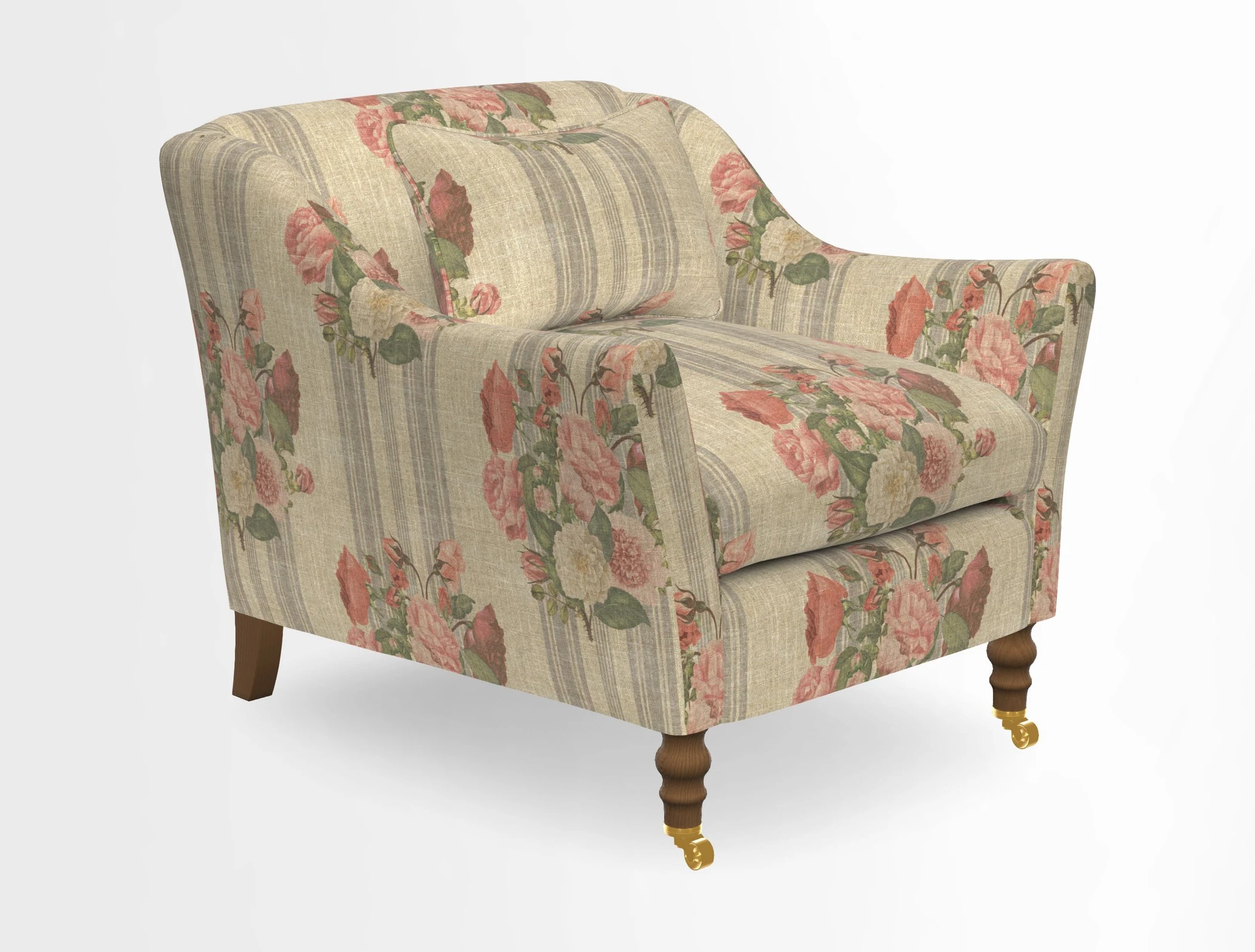 Cromer Chair in Two Tone Plain Biscuit