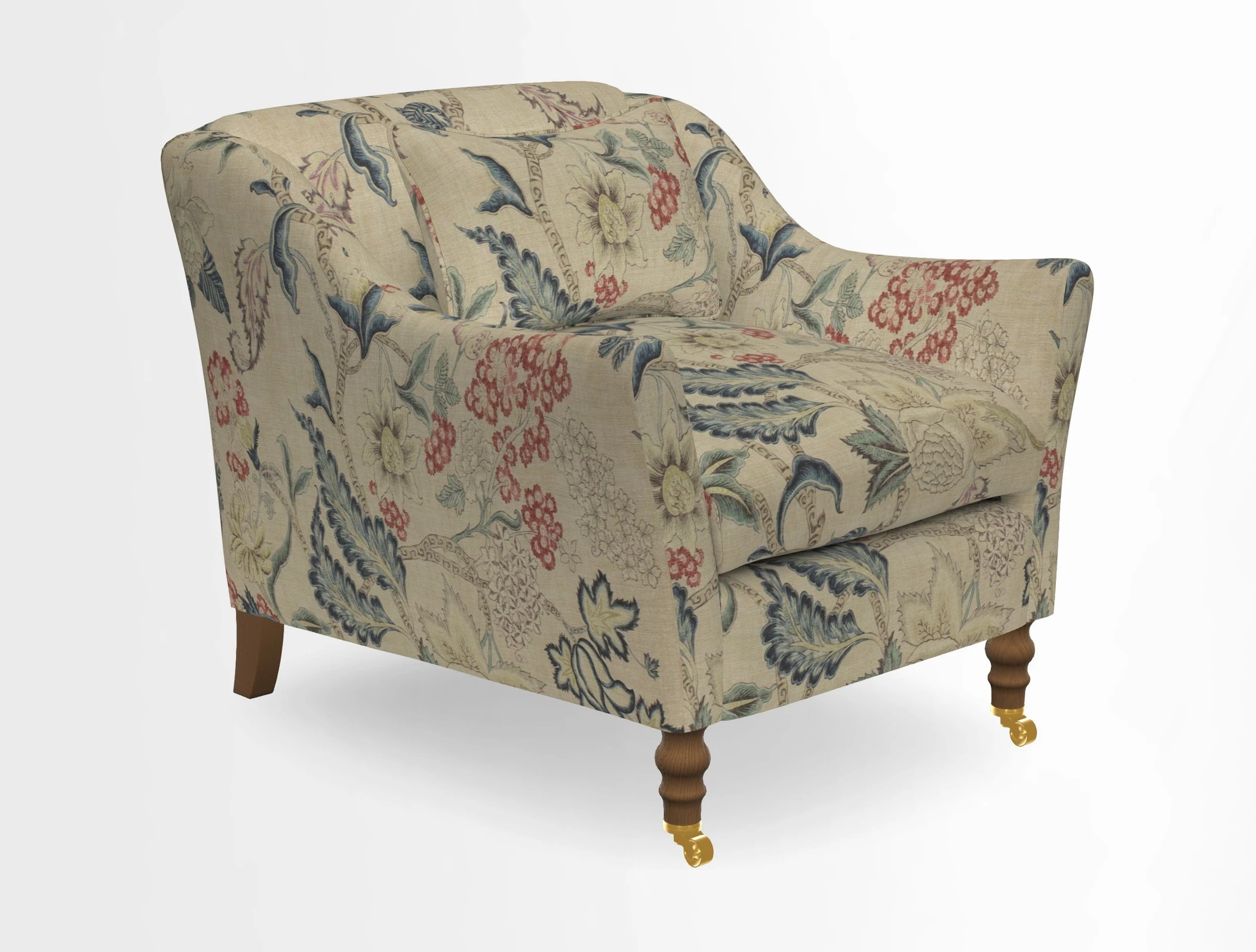 Cromer Chair in Two Tone Plain Biscuit